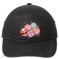 Merry Christmas Jingle Balls Cute Holiday 7-Panel Snapback Hat