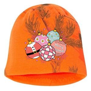 Merry Christmas Jingle Balls Cute Holiday Kati - Camo Knit Beanie