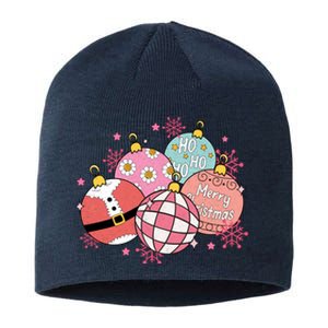 Merry Christmas Jingle Balls Cute Holiday Sustainable Beanie