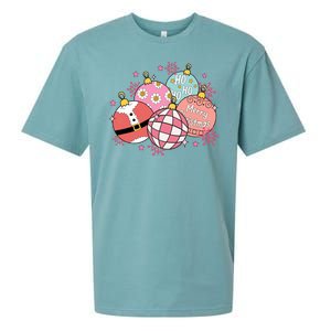 Merry Christmas Jingle Balls Cute Holiday Sueded Cloud Jersey T-Shirt