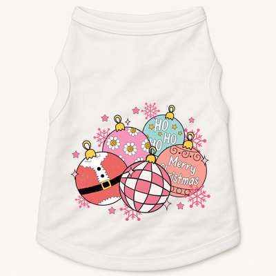 Merry Christmas Jingle Balls Cute Holiday Doggie Tank