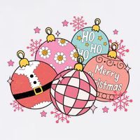 Merry Christmas Jingle Balls Cute Holiday Cooling Performance Crew T-Shirt