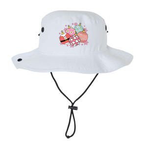 Merry Christmas Jingle Balls Cute Holiday Legacy Cool Fit Booney Bucket Hat