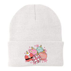 Merry Christmas Jingle Balls Cute Holiday Knit Cap Winter Beanie