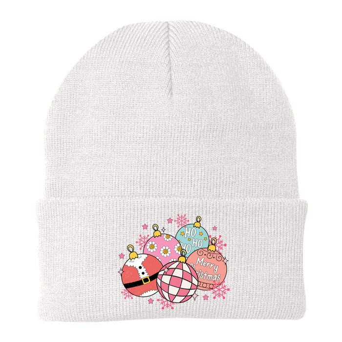 Merry Christmas Jingle Balls Cute Holiday Knit Cap Winter Beanie