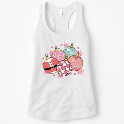 Merry Christmas Jingle Balls Cute Holiday Womens Tank Top