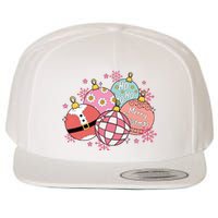 Merry Christmas Jingle Balls Cute Holiday Wool Snapback Cap