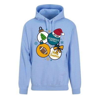 Merry Christmas Jacksonville Football Est 1993 Unisex Surf Hoodie