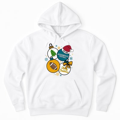 Merry Christmas Jacksonville Football Est 1993 Hoodie