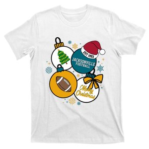 Merry Christmas Jacksonville Football Est 1993 T-Shirt