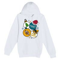 Merry Christmas Jacksonville Football Est 1993 Premium Pullover Hoodie