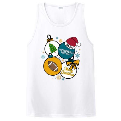 Merry Christmas Jacksonville Football Est 1993 PosiCharge Competitor Tank