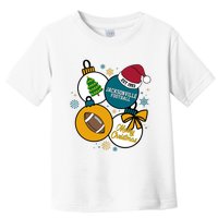 Merry Christmas Jacksonville Football Est 1993 Toddler T-Shirt