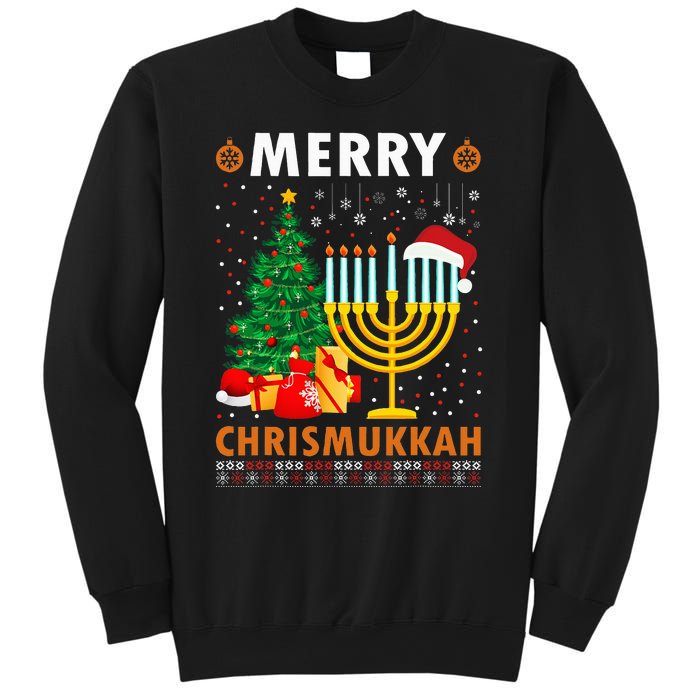 MERRY CHRISMUKKAH Jewish Christmas Hanukkah Chanukah Sweatshirt