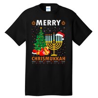 MERRY CHRISMUKKAH Jewish Christmas Hanukkah Chanukah Tall T-Shirt