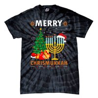 MERRY CHRISMUKKAH Jewish Christmas Hanukkah Chanukah Tie-Dye T-Shirt