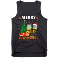 MERRY CHRISMUKKAH Jewish Christmas Hanukkah Chanukah Tank Top