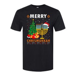 MERRY CHRISMUKKAH Jewish Christmas Hanukkah Chanukah Softstyle CVC T-Shirt