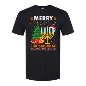 MERRY CHRISMUKKAH Jewish Christmas Hanukkah Chanukah  Softstyle CVC T-Shirt