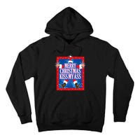 Merry Christmas Kiss My Ass Funny Christmas Vacation Movie Tall Hoodie