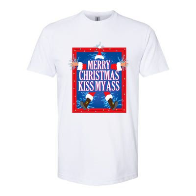 Merry Christmas Kiss My Ass Funny Christmas Vacation Movie Softstyle® CVC T-Shirt