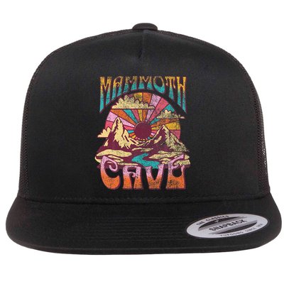 Mammoth Cave Kentucky Nature Hiking Mountains Outdoors Retro Flatbill Hat