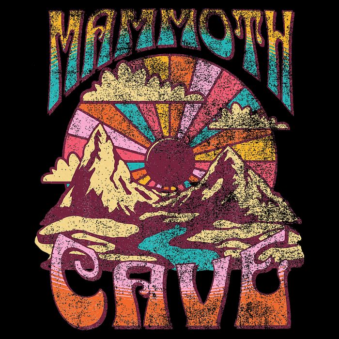 Mammoth Cave Kentucky Nature Hiking Mountains Outdoors Retro 16 in Basic Backpack