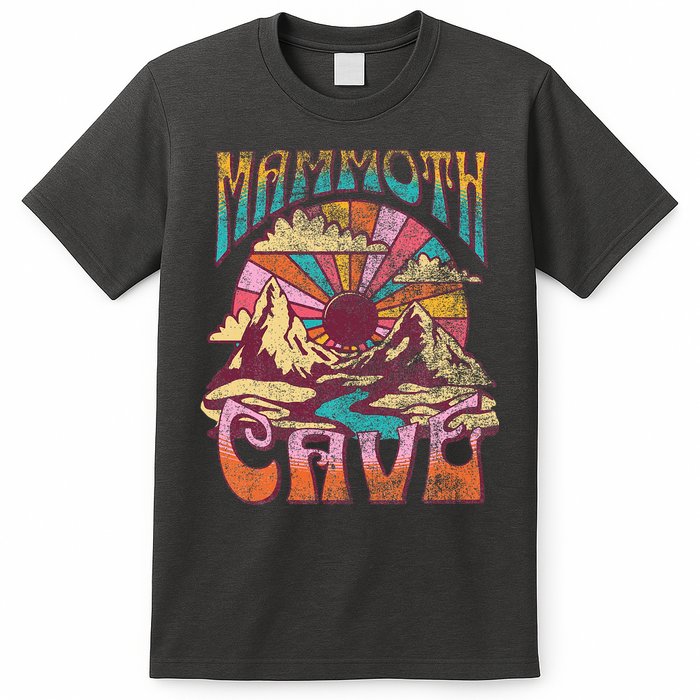 Mammoth Cave Kentucky Nature Hiking Mountains Outdoors Retro T-Shirt