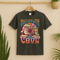 Mammoth Cave Kentucky Nature Hiking Mountains Outdoors Retro T-Shirt