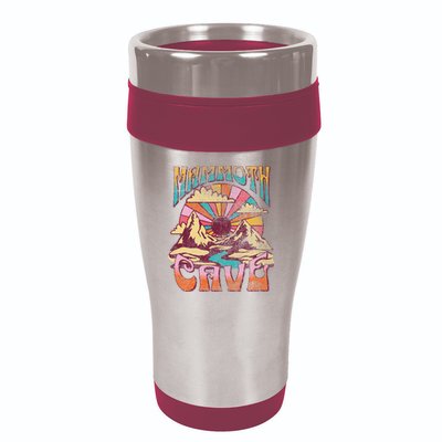 Mammoth Cave Kentucky Nature Hiking Mountains Outdoors Retro 16oz Travel Tumbler