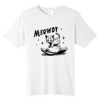 Meowdy Cute Kitten Cat Country Western Vintage Tall Fusion ChromaSoft Performance T-Shirt