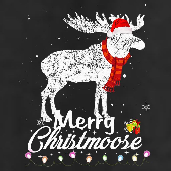 Merry Christmoose Lights Santa Hat Funny Christmas Moose  Adult Drive Performance Visor