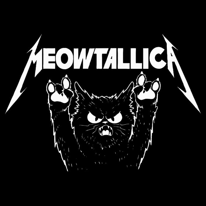 Meowtallica Cat Lover Kitten Kitty Veterinarian 16 in Basic Backpack