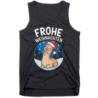 Merry Christmas Llama Frohe Weihnachten Tank Top Tank Top