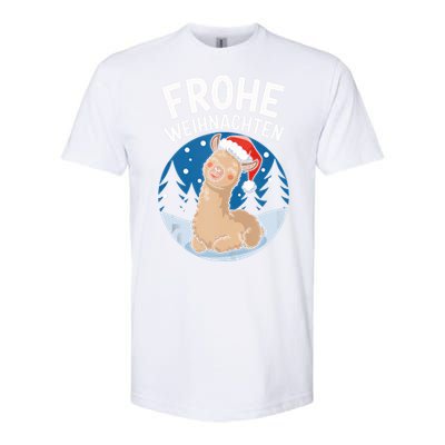 Merry Christmas Llama Frohe Weihnachten Tank Top Softstyle CVC T-Shirt