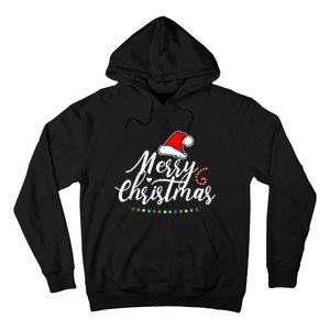 Merry Christmas Long Sleeve Hoodie