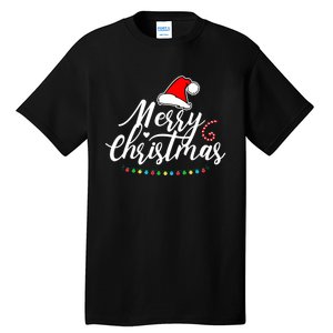 Merry Christmas Long Sleeve Tall T-Shirt