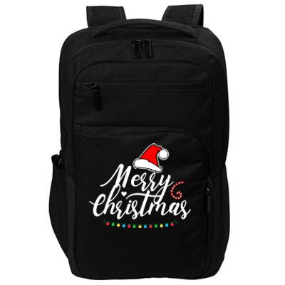 Merry Christmas Long Sleeve Impact Tech Backpack