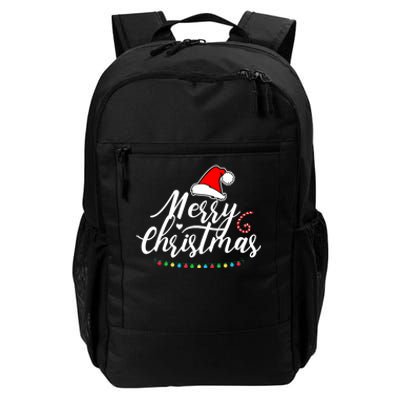 Merry Christmas Long Sleeve Daily Commute Backpack