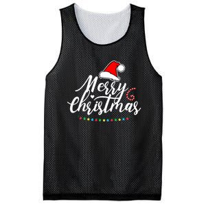 Merry Christmas Long Sleeve Mesh Reversible Basketball Jersey Tank