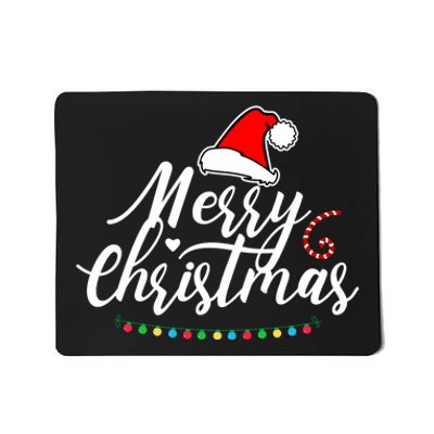 Merry Christmas Long Sleeve Mousepad