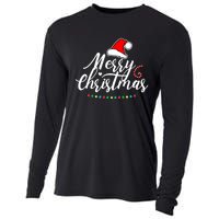 Merry Christmas Long Sleeve Cooling Performance Long Sleeve Crew