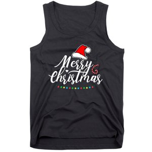 Merry Christmas Long Sleeve Tank Top