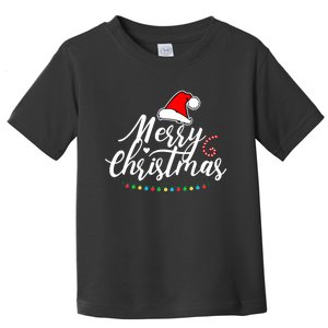 Merry Christmas Long Sleeve Toddler T-Shirt