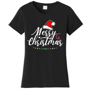 Merry Christmas Long Sleeve Women's T-Shirt