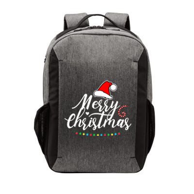 Merry Christmas Long Sleeve Vector Backpack