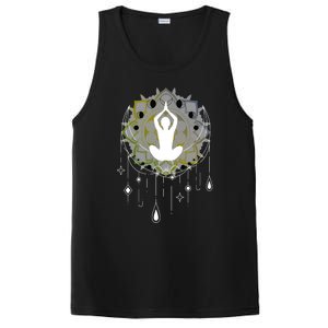 Meditation Clothing Lotus Seat Namaste Yoga Funny Gift PosiCharge Competitor Tank