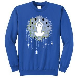 Meditation Clothing Lotus Seat Namaste Yoga Funny Gift Sweatshirt