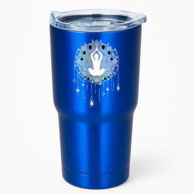 Meditation Clothing Lotus Seat Namaste Yoga Funny Gift Tumbler