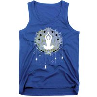 Meditation Clothing Lotus Seat Namaste Yoga Funny Gift Tank Top